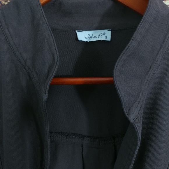 John P. Mock Neck Jacket 2X Plus Size - Picture 5 of 11